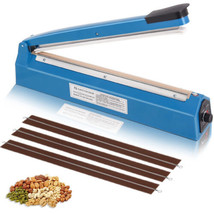 16 Inch Impulse Heat Sealer Machine for Plastic Bags PE PP Bags and Kraft Paper  - £115.86 GBP