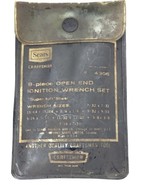 Vintage Craftsman 9 4306 8-Piece SAE Open End Ignition Wrench Set -V Series - $15.18