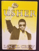 USHER - ORIGINAL 2004 CONCERT TOUR CLOTH BACKSTAGE PASS ***LAST ONE*** - $10.00