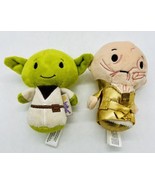 Hallmark Itty Bittys Supreme Leader Snoke Yoda Plush Lot of 2 Tags - £11.01 GBP