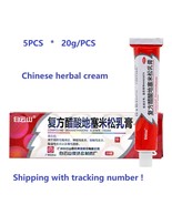 5pcs Herbal Cream for skin irritation itching Eczema Pruritus Psoriasis ... - $24.80