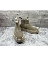 MM6 Maison Margiela Boots Kids 13M Shoes Gray Suede Mid Zip School Churc... - $101.51 CAD