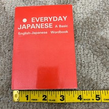 Everyday Japanese A Basic Wordbook Paperback Book by Eldora S. Thorlin 1989 - £9.58 GBP