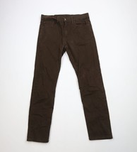 Vintage Y2K Levis 502 Mens 33x32 Faded Slim Fit Tapered Leg Jeans Dark B... - $54.40
