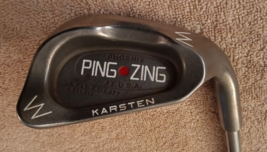 TZ GOLF - VINTAGE Ping Zing Red Dot SINGLE W IRON RH JZ Steel Shaft - $51.08