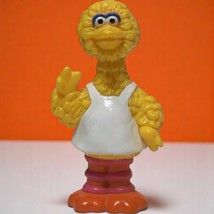 Vintage Sesame Street Big Bird PVC Figure Apron Sesame Doll JHP American... - $15.50