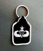 Army Senior Paratrooper Felt Keyring Keychain Key Chain Ring 2.5 x 1.75 ... - $5.36