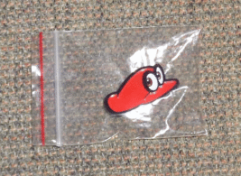 Super Mario Odyssey Promotional Cappy Hat Pin from Nintendo Switch Video Game - £15.94 GBP