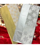 100 Sheets of Holiday Time Tissue Paper New - $370.81 MXN