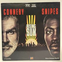 Rising Sun - S EAN Connery / Wesley Snipes - Laserdisc - £19.28 GBP