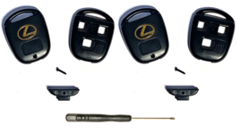 2 3B Lexus Remote Head Shell Repair Kit DIY NO LOCKSMITH NEEDED + 1 SCRE... - $10.39