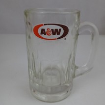 Vintage A &amp; W Heavy Root Beer Glass Mug 6” tall (C) - £9.08 GBP