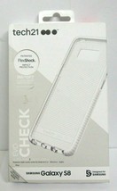 Tech21 Evo Check case for Galaxy S8  Clear White - NEW - £7.00 GBP