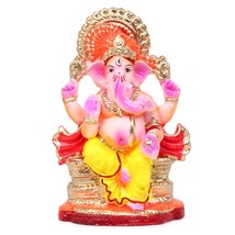 Handcrafted Religious Idol/ for Ganpati Visarjan, Ganesh ji, ECO-Friendly handma - £62.92 GBP