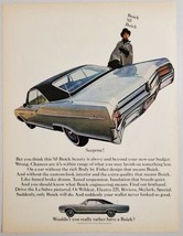 1964 Print Ad The 1965 Buick Lesabre 2-Door Car Body by Fisher Design - £9.14 GBP