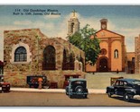 Old Guadelupe Mission Juarez Mexico UNP Linen Postcard Q25 - $2.92