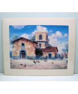 Accento Craft Jack Sorenson Western Litho Art Print Mexico Spanish Missi... - $25.46 CAD