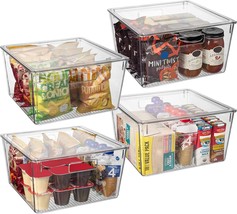 Clearspace Plastic Storage Bins With Lids Xl – Perfect, Cabinet Organizers - $90.94