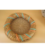 New 12&quot; Natural  Straw  Wreath  Form 12&quot; Wicker Low Basket and 8&quot; Wicker... - £15.03 GBP