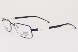 Adidas A644 50 6056 Ambition Black White Eyeglasses 644 506056 52mm - £59.27 GBP