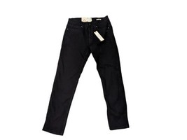 NWT Men&#39;s ZacBrand Black Jeans 32/32 Avalon Classic Slim Straight NEW WI... - $25.25