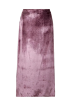 NWT Vince Panne Velvet Midi in Amarena Pencil Skirt 8 $325 - £73.54 GBP