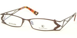 Nuevas Gafas Bhutan Costes BH1133C Marrón Con Montura De Metal 53-19-145mm - $80.07