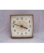 Vintage westclox wind up alarm clock light brown color - $29.95 CAD