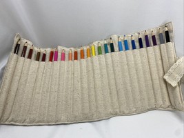 Artist Set Colored 24 Piece Art Pencils with Canvas Roll Case - $11.99