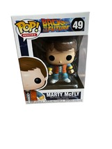 BACK TO THE FUTURE FUNKO POP  - MARTY McFLY #49 POP MOVIES W/Protector - $391.36 MXN