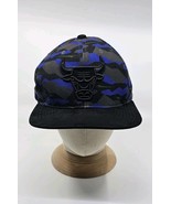 Mitchell &amp; Ness Chicago Bulls Snapback Hat Cap Black Blue Electric Camo - €11,01 EUR