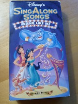 Disney&#39;s Sing Along Songs - Friends Like Me Volume Eleven (VHS, 1993) Vintage - £12.50 GBP