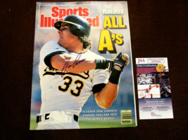 JOSE CANSECO MVP OAKLAND A&#39;S YANKEES SIGNED AUTO 1988 SPORTS ILLUSTRATED... - £93.56 GBP