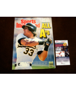 JOSE CANSECO MVP OAKLAND A&#39;S YANKEES SIGNED AUTO 1988 SPORTS ILLUSTRATED... - £93.44 GBP