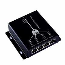 4-Port 10/100M Ieee802.3At (Power-In) To Ieee802.3Af (Power-Out) Poe Ext... - £44.82 GBP
