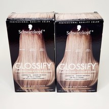 2x Schwarzkopf Glossify Customizable Color Gloss DARK ASH BLONDE - $15.15