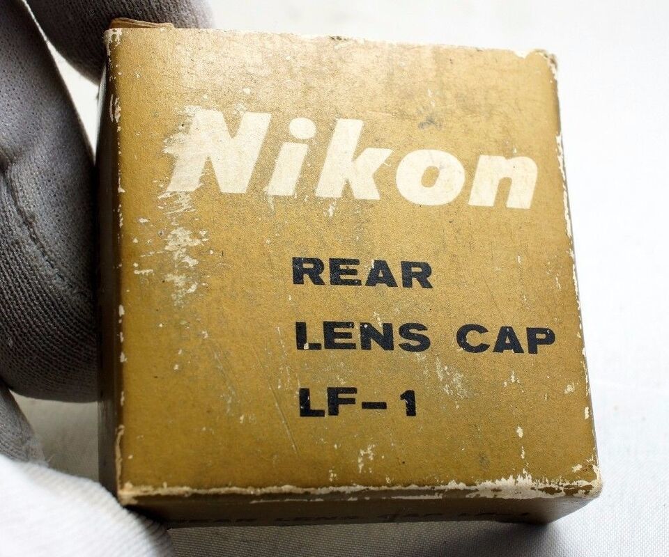 Empty box for NIKON LF-1 rear cap original vintage made in Japan - $16.88