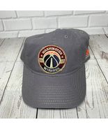 Washington Wizards NBA Adidas Hat Strapback Cap Gray New Adult - $26.35 CAD
