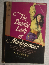 The Deadly Lady Of Madagascar C.V. Terry (1960) Perma Book Pirate Paperback 1st - £11.84 GBP