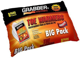 Toe Warmer Big Pack (8-Pack), 9 X 4.5-Inch - £13.21 GBP