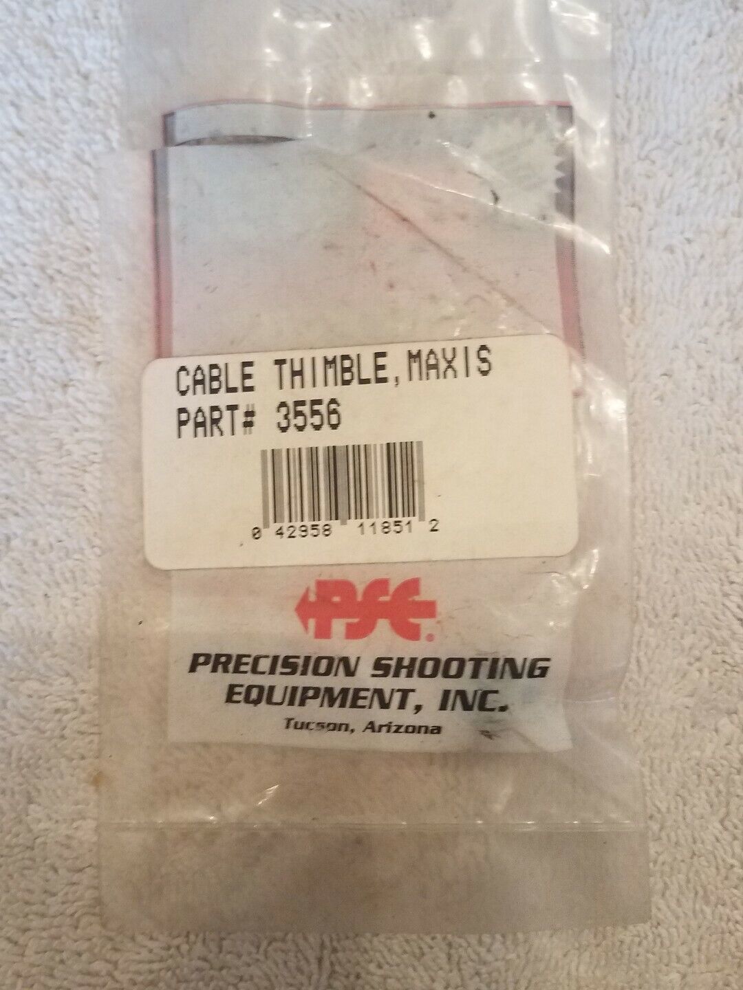 Precision Shooting Equipment, inc. Cable Thimble, Maxis Part # 3556 - $21.73