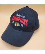 Chicago Blackhawks Hat Cap Stanley Cup Champions 2013 Fan Favorite Adjus... - $11.99