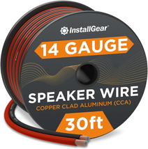 Installgear 14 Gauge Speaker Wire Cable (30 Foot) - 14 AWG True Spec and... - £11.66 GBP