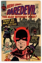 Daredevil 9 VF 8.0 Marvel 1965 Silver Age Wally Wood Art Doctor Van Eyck - £193.61 GBP