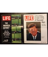 John F Kennedy Life Magazine Covers Warren Report Oct 2 1964 &amp; July 16 1... - £4.71 GBP
