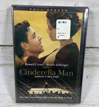 Cinderella Man Dvd Brand New Factory Sealed Russell Crowe - £3.02 GBP