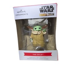 Hallmark 2021 Mandalorian THE CHILD Baby Yoda Star Wars Christmas Tree Ornament - £10.90 GBP