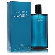 Cool Water by Davidoff Eau De Toilette Spray 6.7 oz (Men) - £43.92 GBP