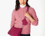 New Kate Spade Rosie Shoulder Bag Pebbled Leather Dark Raspberry - £104.29 GBP
