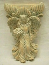 Accents Angel Resin Hanging Wall Pocket Planter Garden Succulents Spiritual NIB - £27.68 GBP